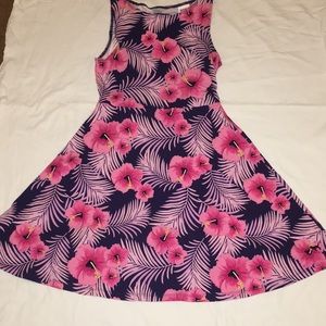 Victoria’s Secret PINK Hibiscus Floral Dress Sz XS